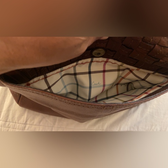 Vintage Leather Coach Bleecher Purse - Picture 11 of 12